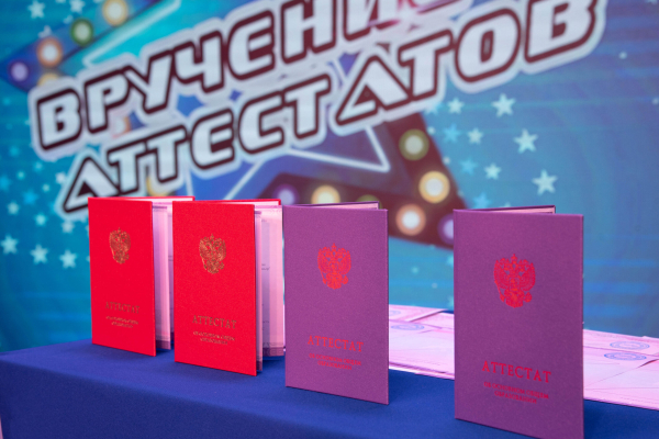 Церемония вручения аттестатов в 9 классе 2023